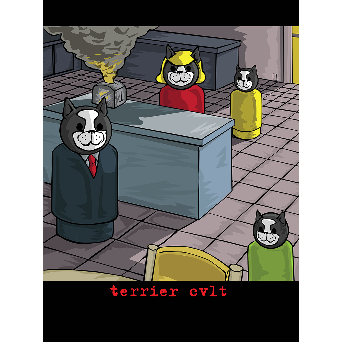 Terrier Cvlt "Diary" Giclee Print