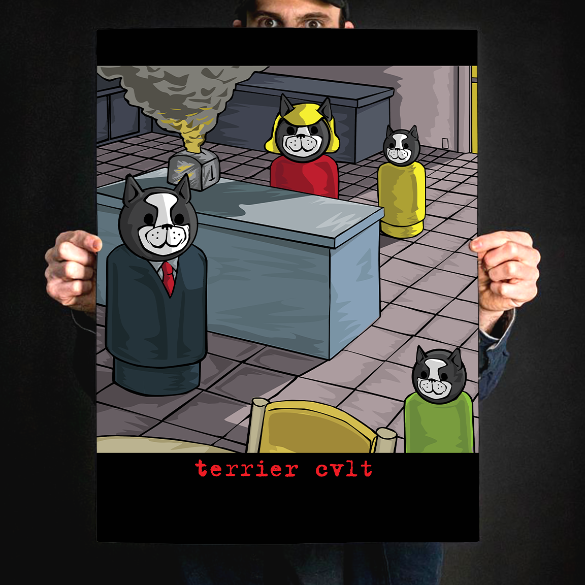 Terrier Cvlt "Diary" Giclee Print