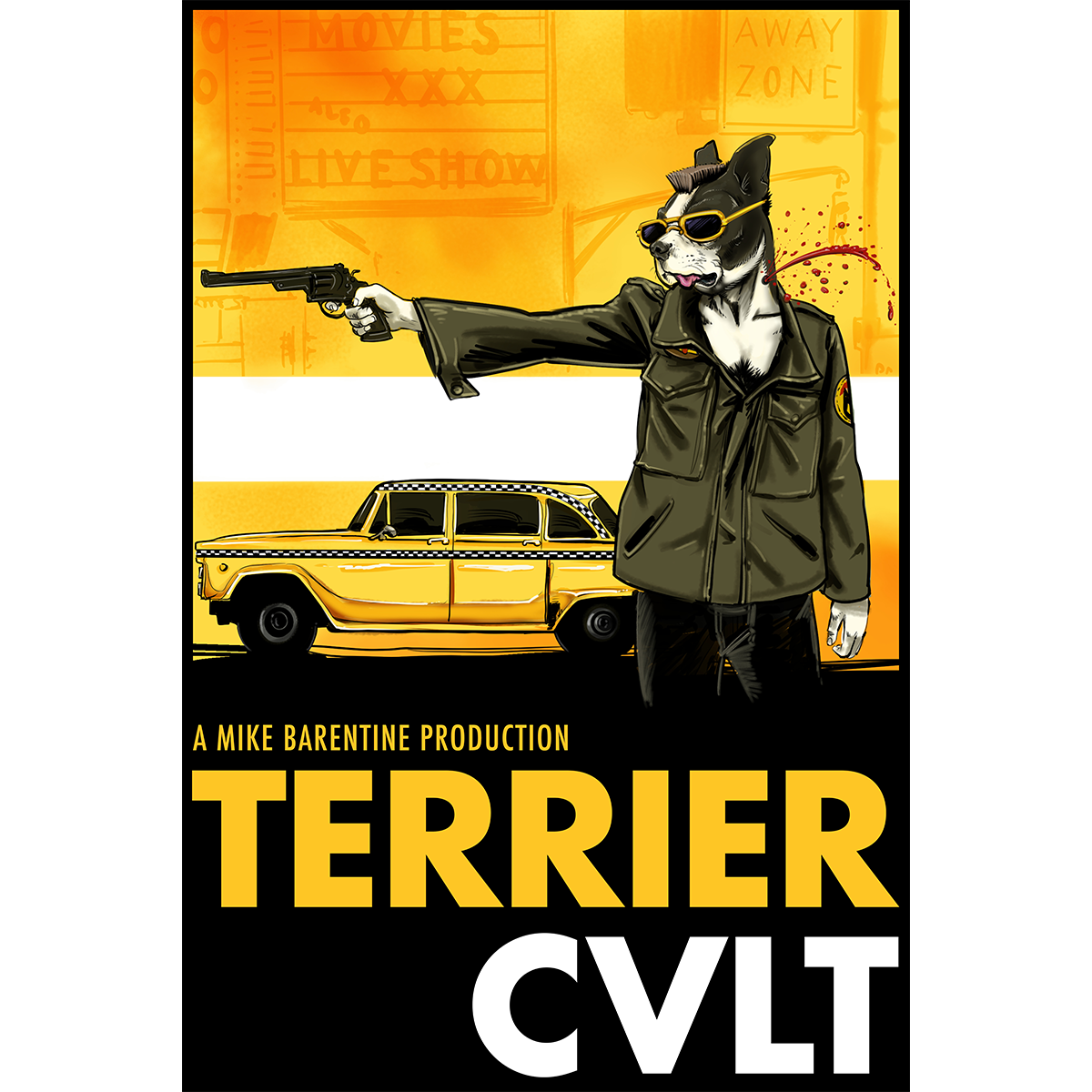 Terrier Cvlt "Taxi Cvlt" Giclee Print