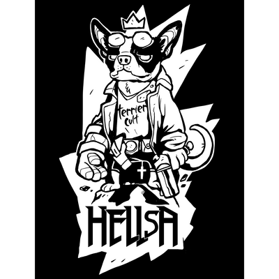 Terrier Cvlt "Hellsa" Giclee Print