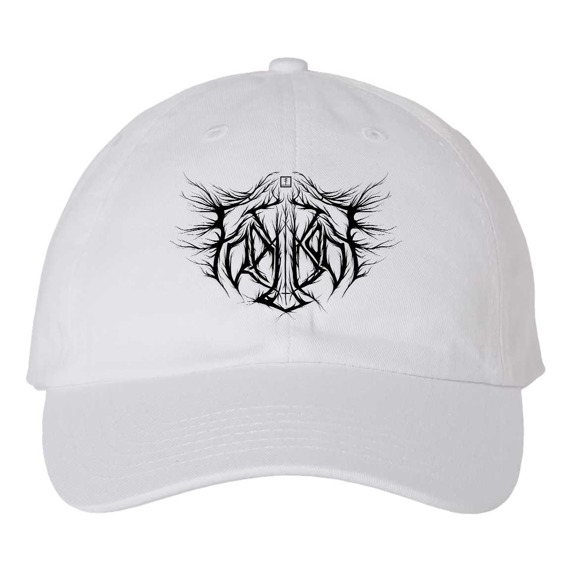 Frail Body "Metal Logo" White Hat