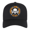 Stretch Arm Strong “Skull Logo” Black Hat