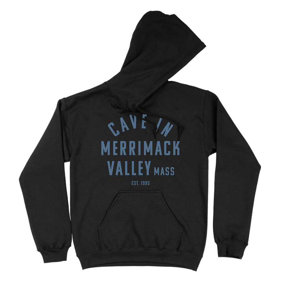 Cave In βMerrimack Valleyβ Black Hooded Sweatshirt