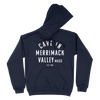 Cave In “Merrimack Valley” Navy Hooded Sweatshirt