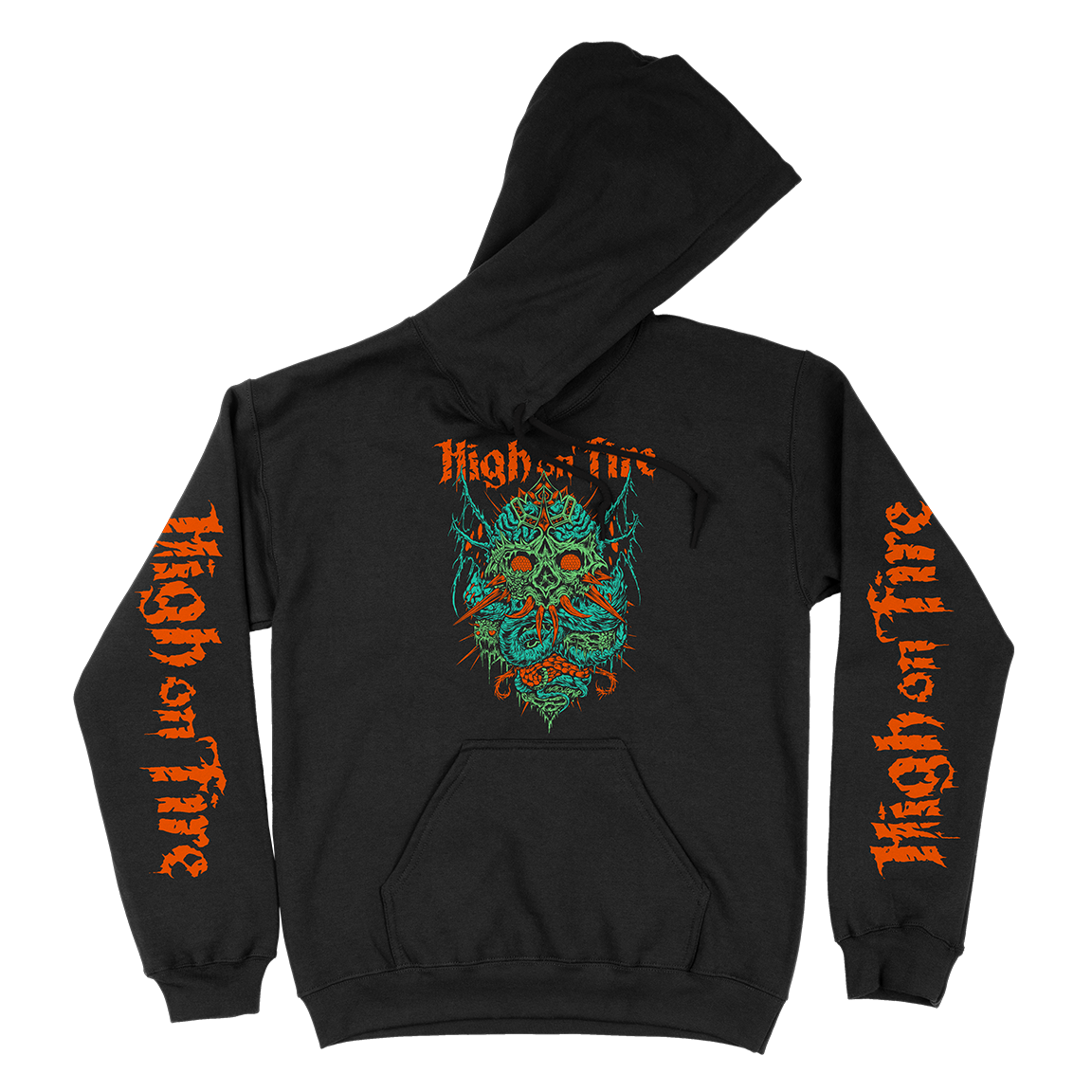 High On Fire “Skinner: Tour Edition” Black Hooded Sweatshirt