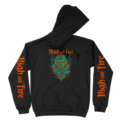 High On Fire “Skinner: Tour Edition” Black Hooded Sweatshirt