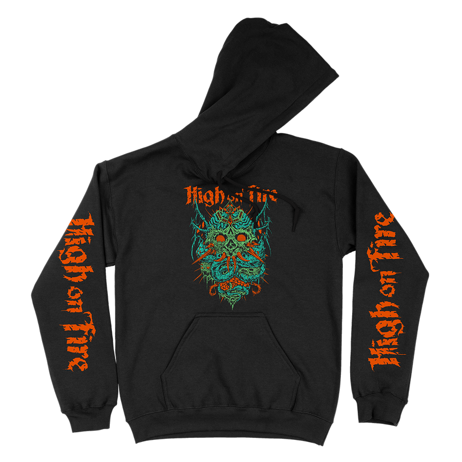 High On Fire βSkinner: Tour Editionβ Black Hooded Sweatshirt