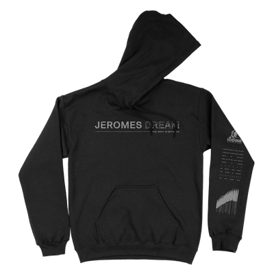 Jeromes Dream “The Gray In Between” Black Hooded Sweatshirt