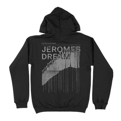 Jeromes Dream “The Gray In Between” Black Hooded Sweatshirt