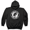 Rough Francis "Logo" Black Hooded Sweatshirt