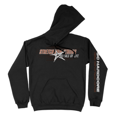 Stretch Arm Strong "Rituals of Life" Black Hooded Sweatshirt