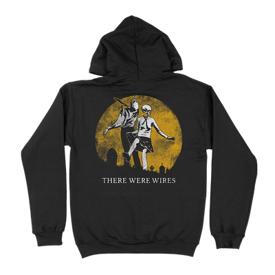 There Were Wires “Dancers” Black Hooded Sweatshirt