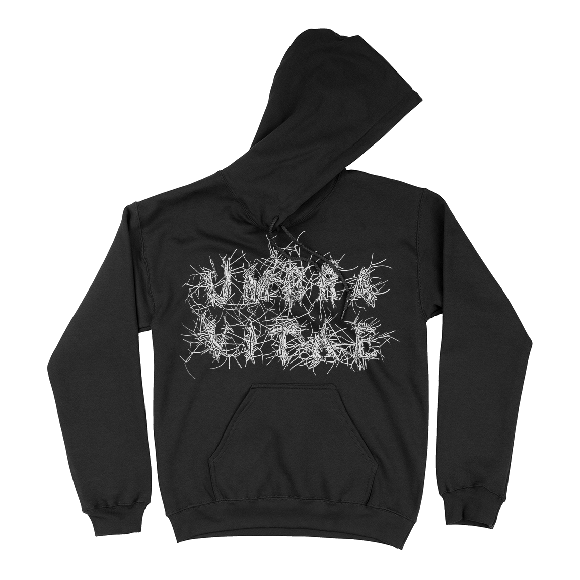 Umbra Vitae "Mark McCoy Logo" Black Hooded Sweatshirt