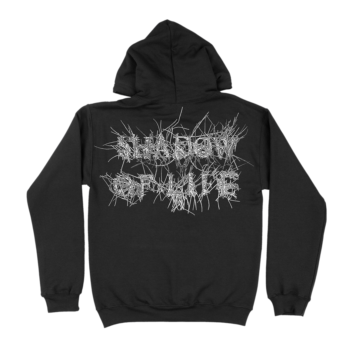 Umbra Vitae "Mark McCoy Logo" Black Hooded Sweatshirt