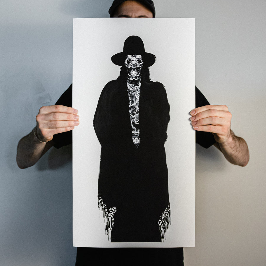 Zac Scheinbaum "Death" Giclee Print
