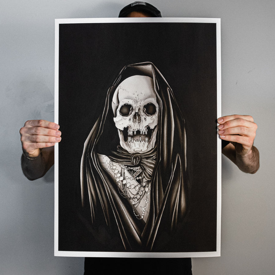 Zac Scheinbaum "Sante Muerte" Giclee Print