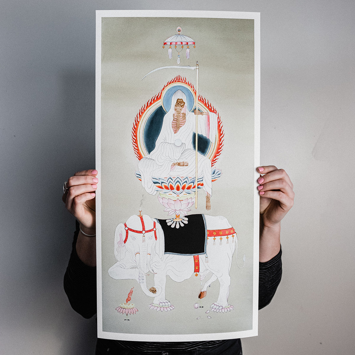 Zac Scheinbaum "God of Life" Giclee Print