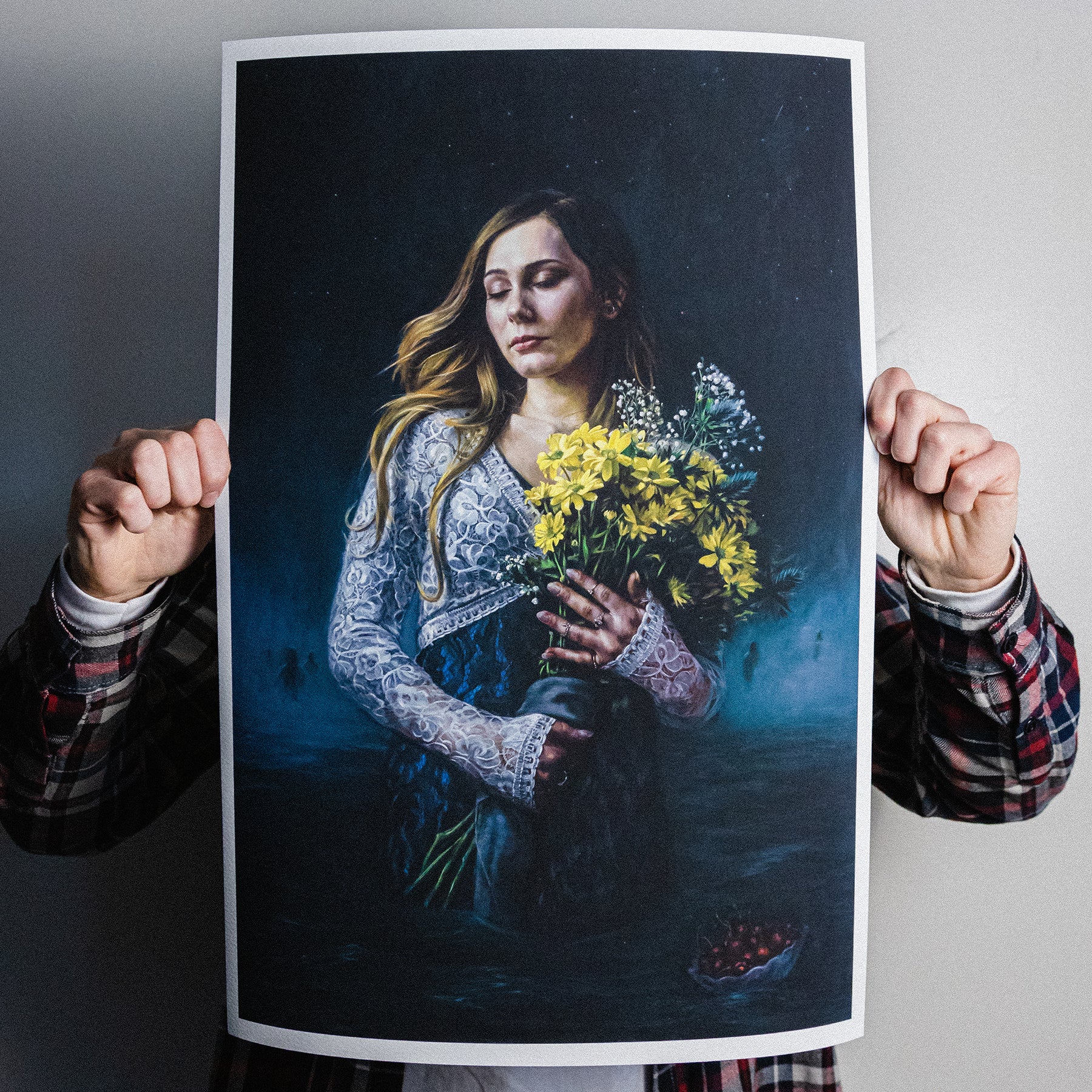 Daire Lynch "Home In The Dark" Giclee Print