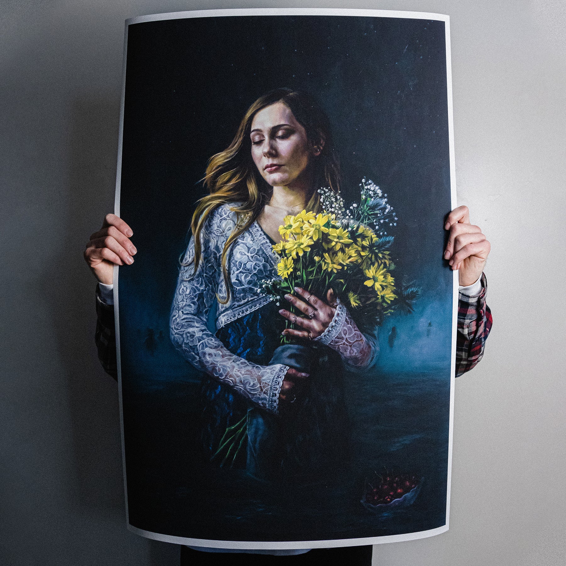 Daire Lynch "Home In The Dark" Giclee Print