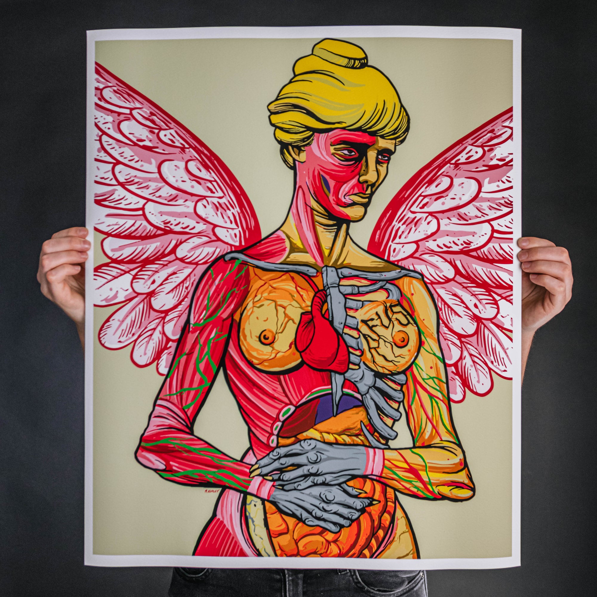 Abominable Electronics "Radio Friendly Unit Shifter" Giclee Print