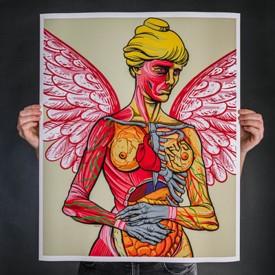 Abominable Electronics "Radio Friendly Unit Shifter" Giclee Print