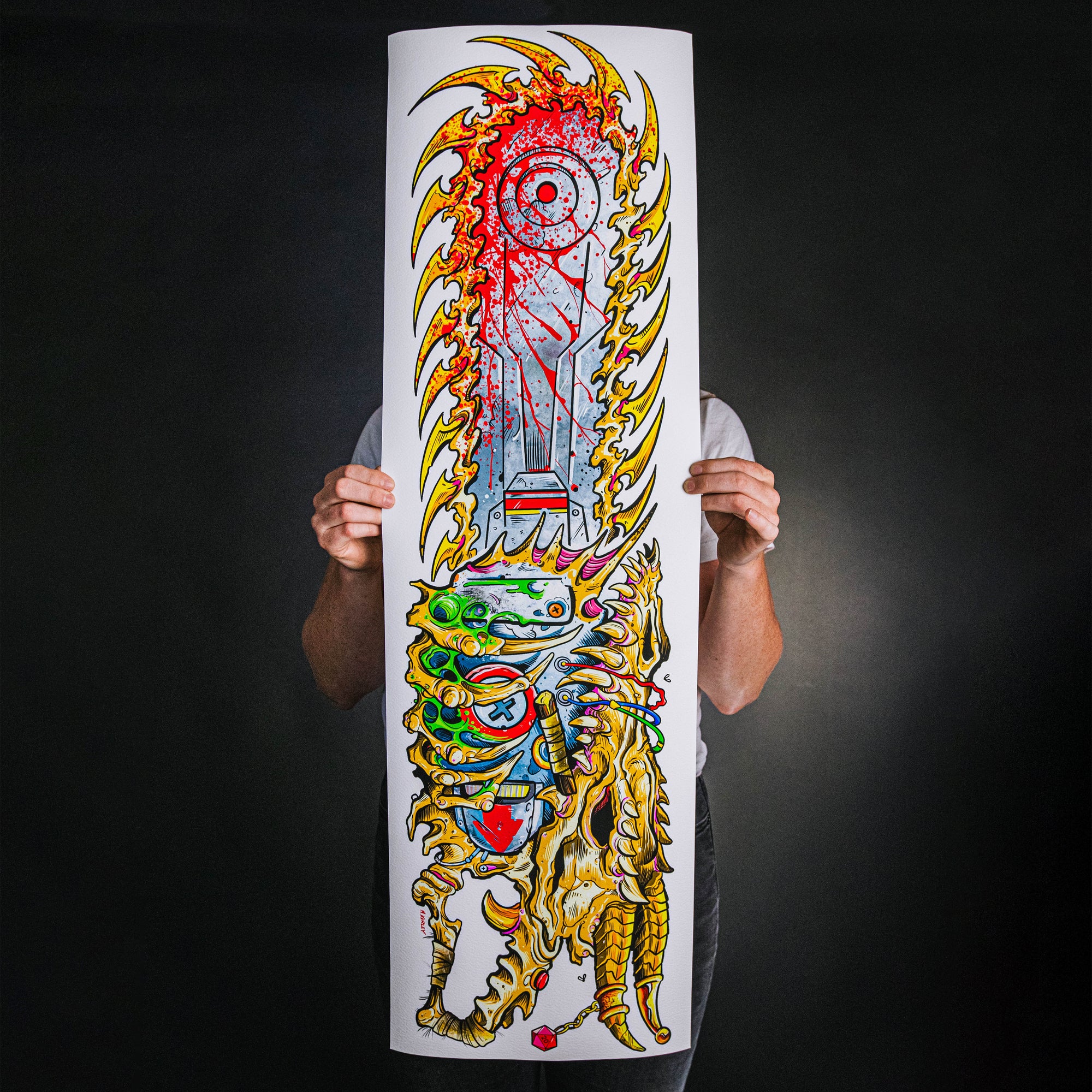 Abominable Electronics "Chaotic Evil Ned" Giclee Print