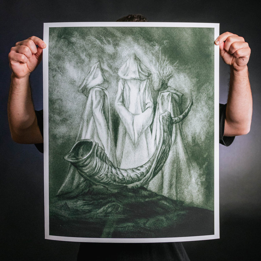 Paul Romano "The Horn" Giclee Print