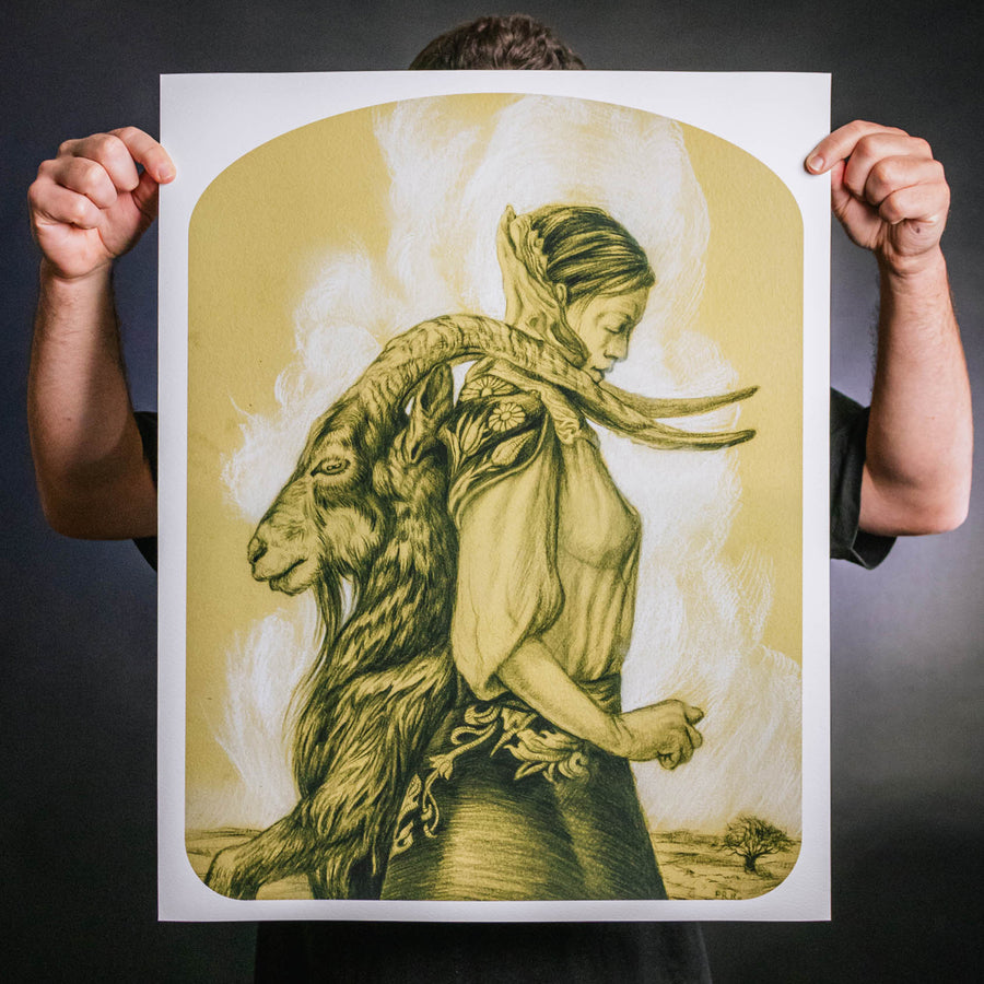 Paul Romano "What Youβve Heard in Whispers" Giclee Print