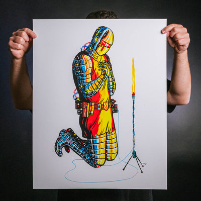 Nick Pyle "Worshipper V" Giclee Print