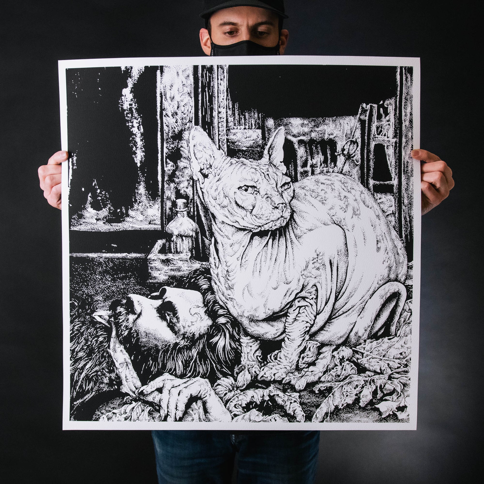 Fajar Allanda "Still Waiting" Giclee Print