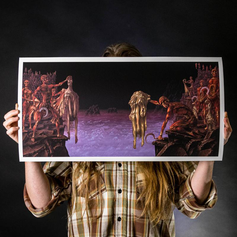 Marald Van Haasteren "Necrot: Mortal (One)" Giclee Print