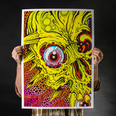 Marc Nava "Slime Skull" Giclee Print