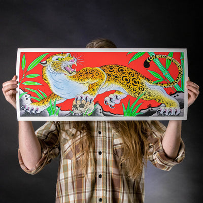 Marc Nava "Jaguar" Giclee Print