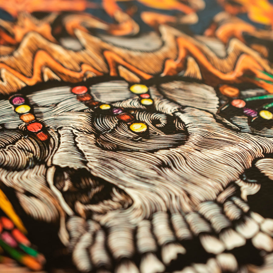 Dennis McNett "Autumn Queen" Giclee Print