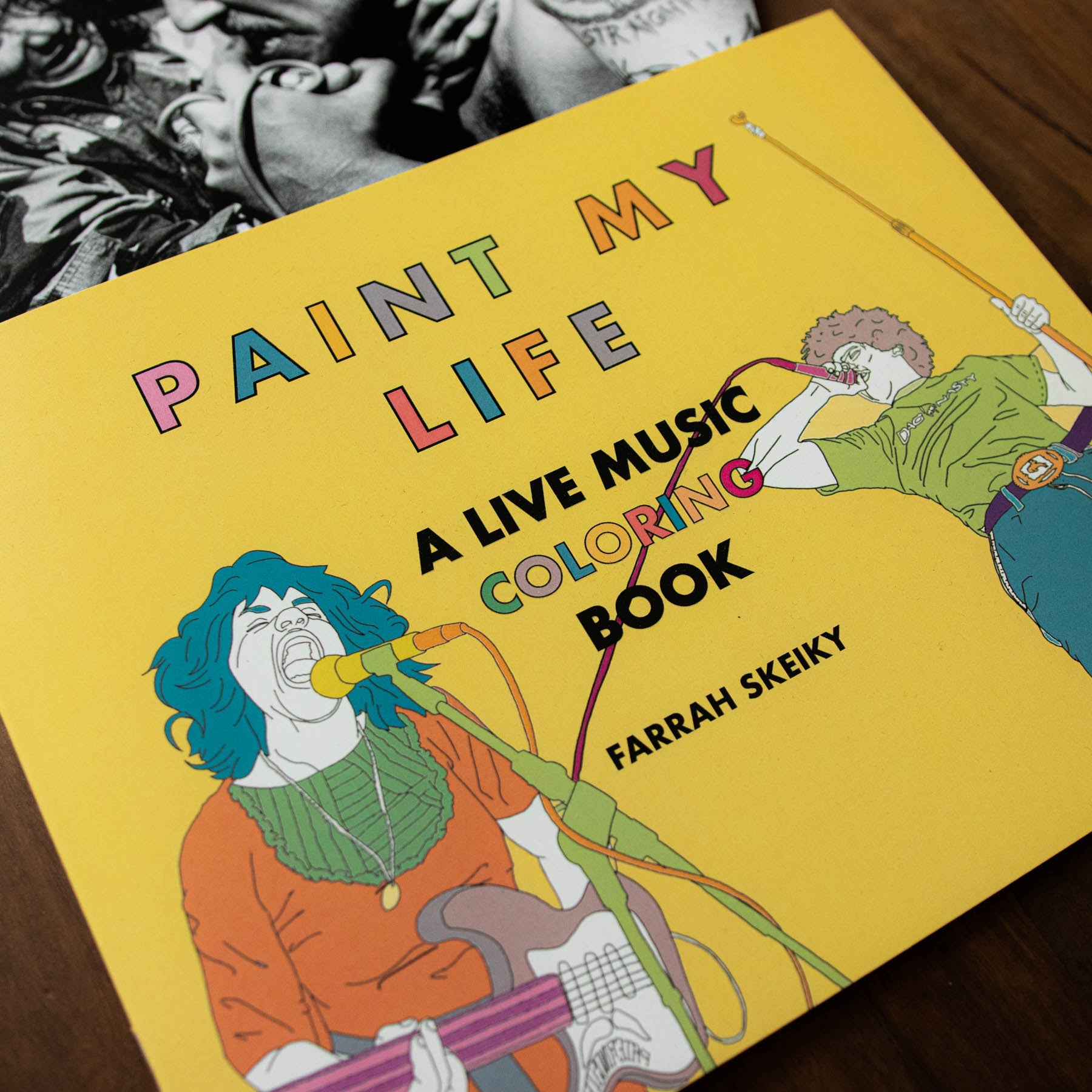 Paint My Life Coloring Book by Farrah Skeiky