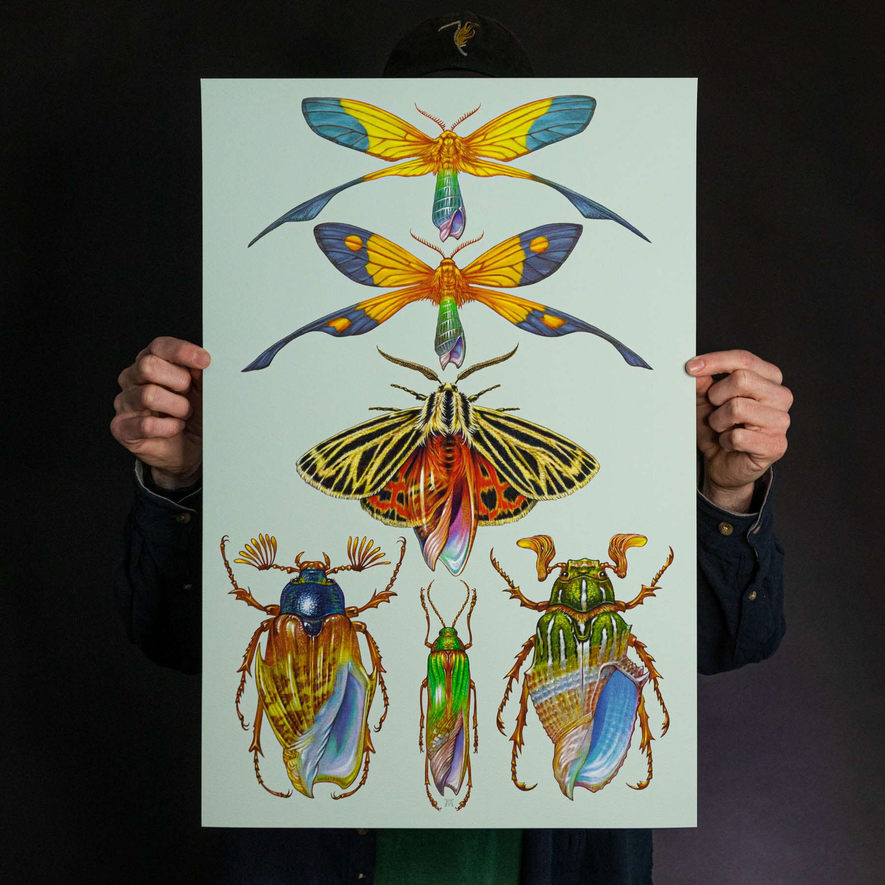 Marald Van Haasteren "March To The Sea: 01" Giclee Print