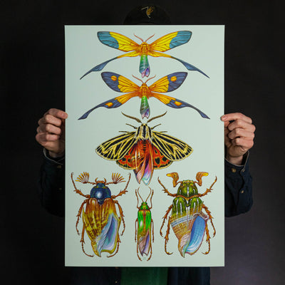 Marald Van Haasteren "March To The Sea: 01" Giclee Print