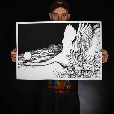 Fajar Allanda "Cygnus" Giclee Print