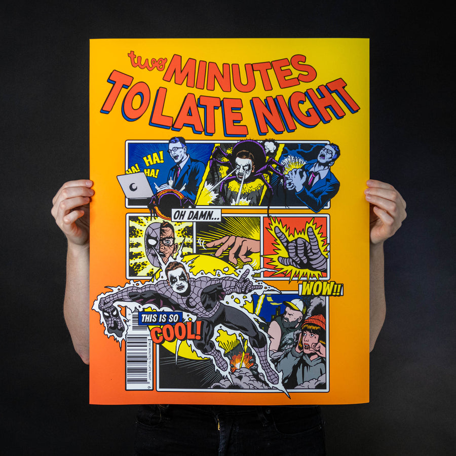 Two Minutes To Late Night "Spider Time: Light" Giclee Print