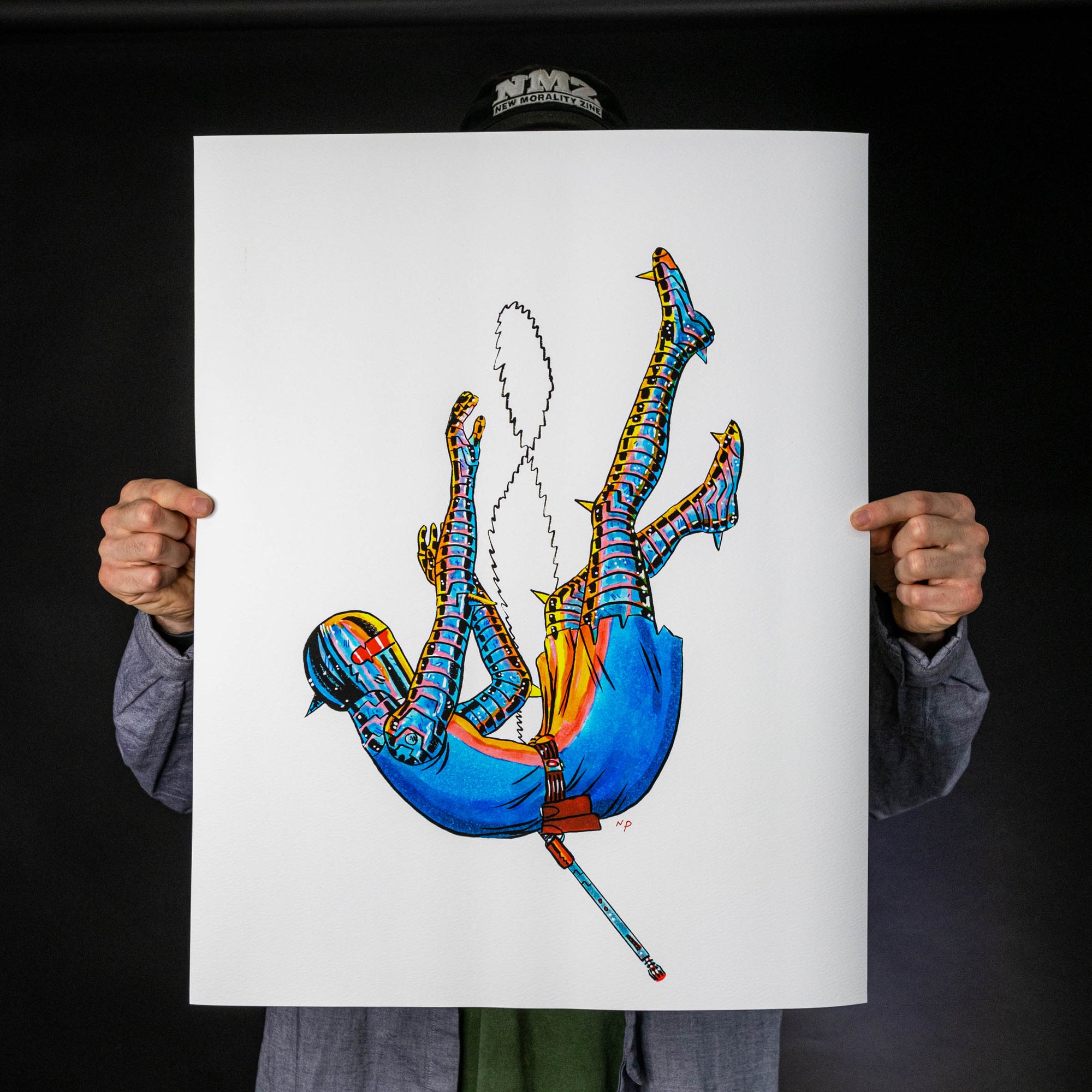 Nick Pyle "Falling Sigrid" Giclee Print