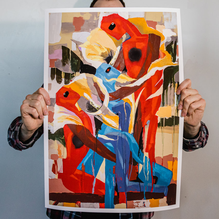 Linas Garsys "Dvasia: E" Giclee Print