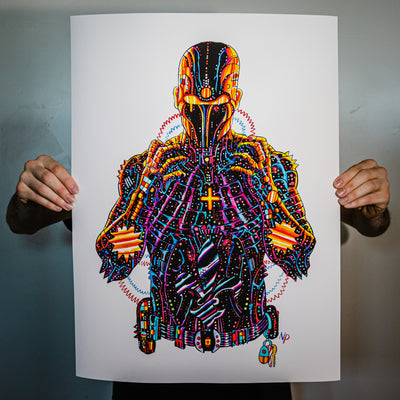 Nick Pyle "Fleur Di Lis" Giclee Print