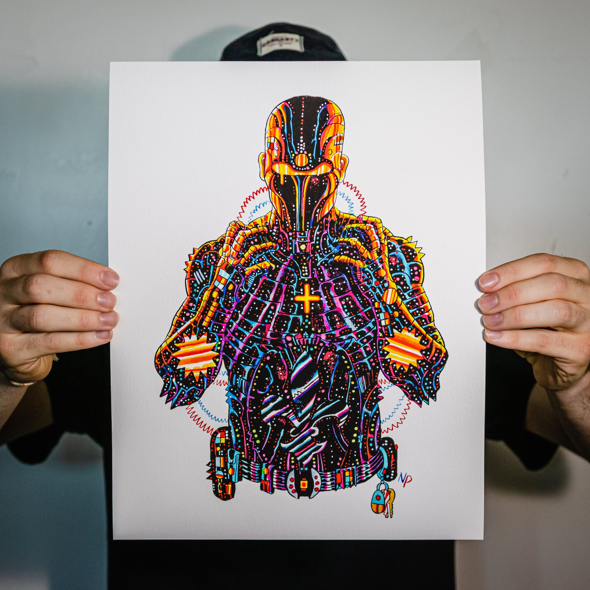 Nick Pyle "Fleur Di Lis" Giclee Print