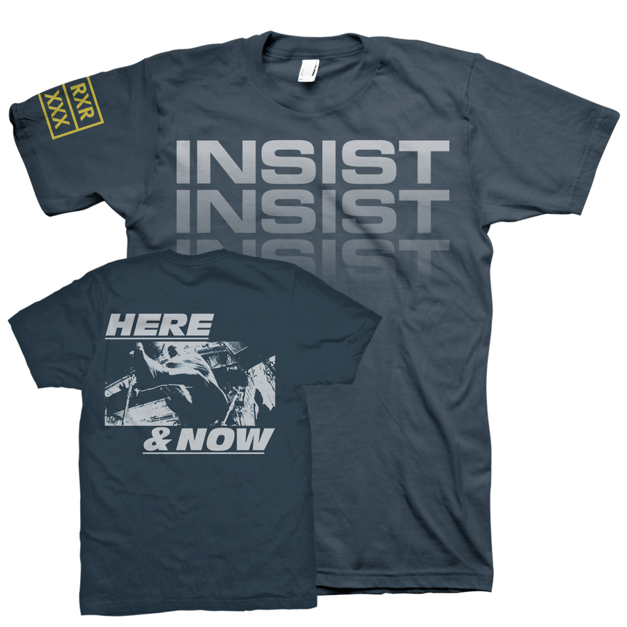 Insist "Here & Now" Dark Blue T-Shirt