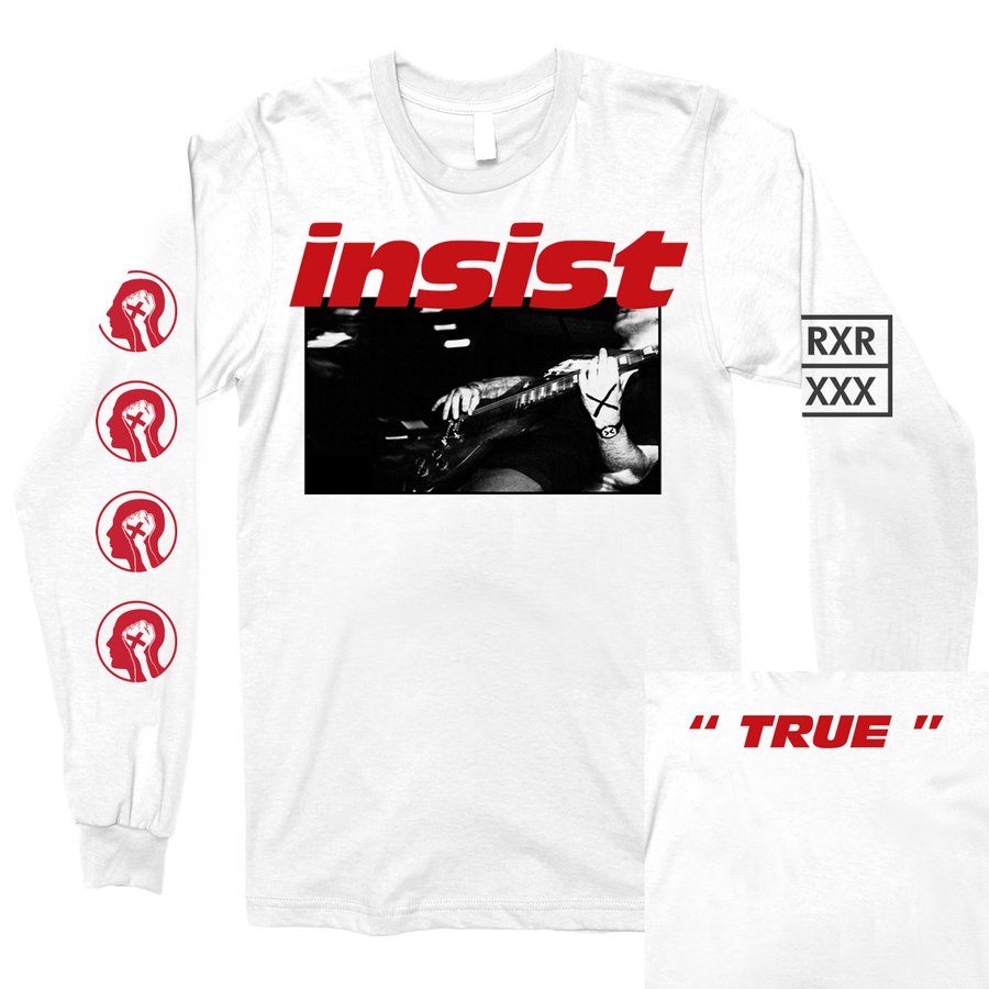 Insist "Here & Now" White Longsleeve