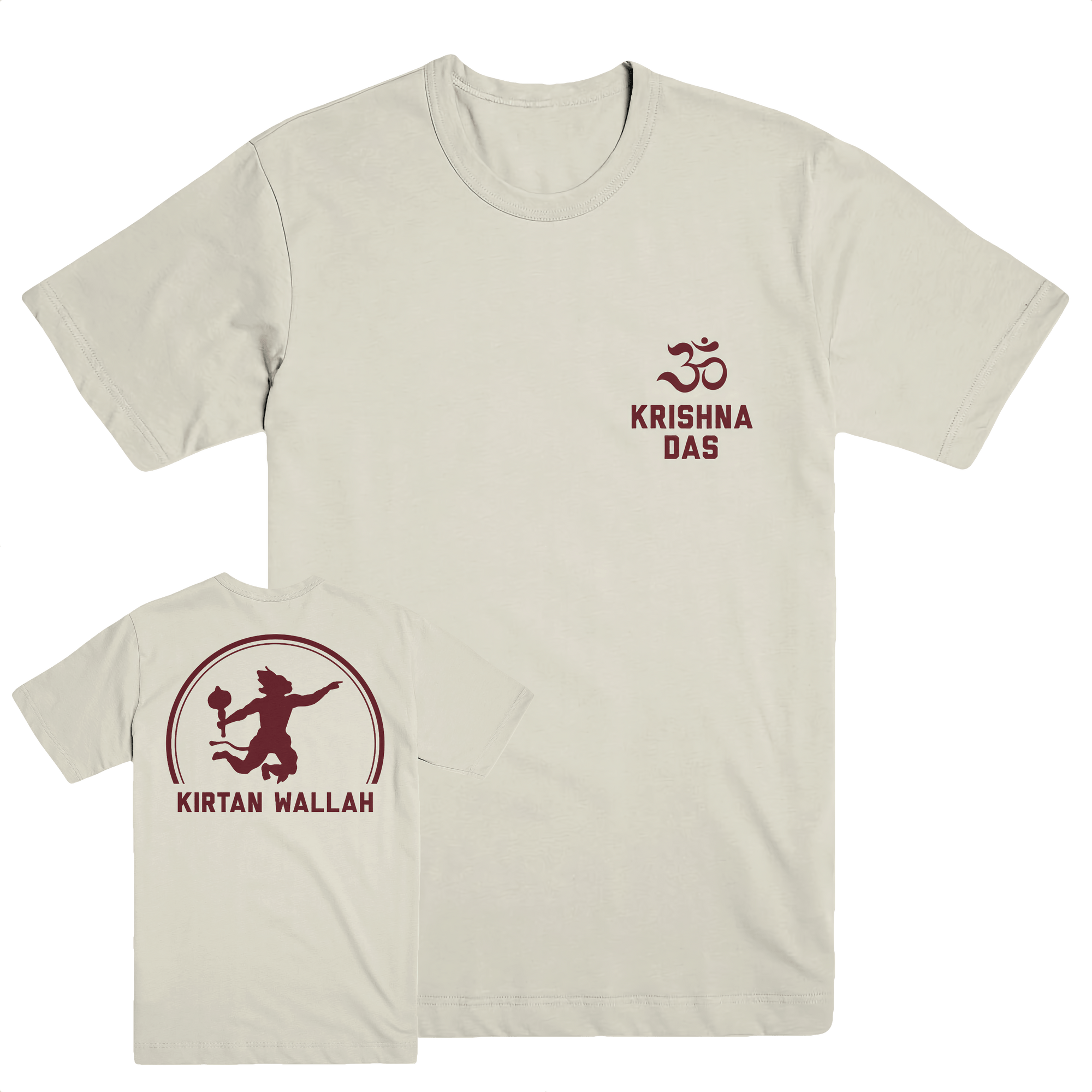 Krishna Das "Kirtan Wallah" Linen T-Shirt