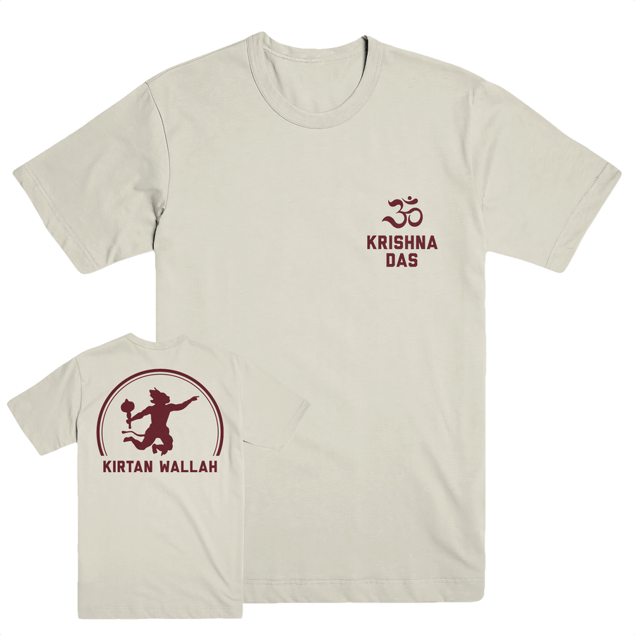 Krishna Das "Kirtan Wallah" Linen T-Shirt