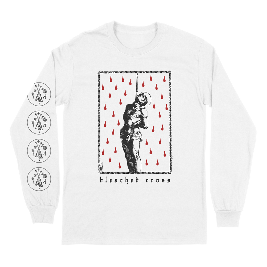 Bleached Cross "Last Embrace" White Longsleeve