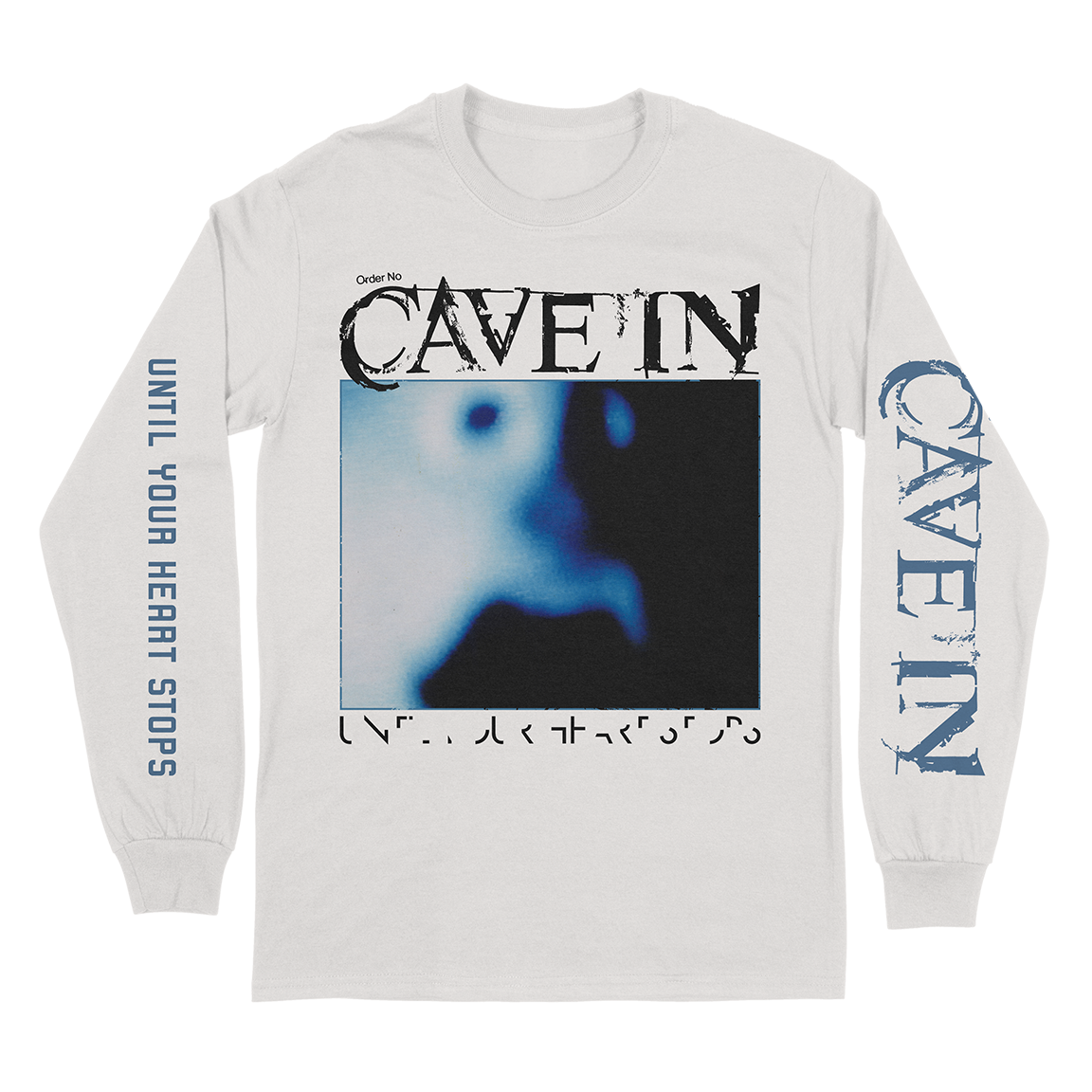Cave In “Until Your Heart Stops” White Longsleeve T-Shirt