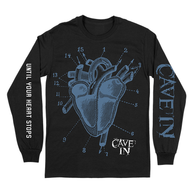 Cave In “UYHS Heart“ Black Longsleeve T-Shirt